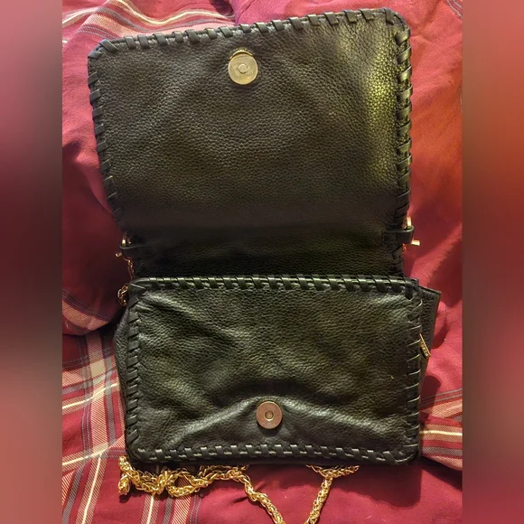 Tory Burch Marion Combo Crossbody Bag With Layered Logo And Gold Chain